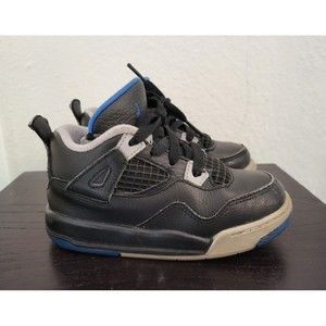 Nike Air Jordan 4 Retro Black Alternate Motorsport 308500-006 Baby Size 8C Rare